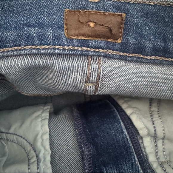 MOTHER The insider Crop Step Fray Jeans In Work Hard Play Hard Size 25 - Picture 10 of 12